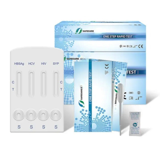 4-Panel STD Rapid Test Cassette